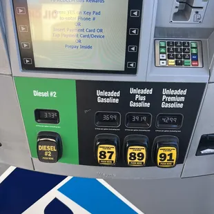 Fuel pricing
