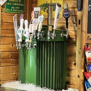 John Deere beer, tap tower