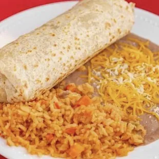 Carne Asada Burrito Combo