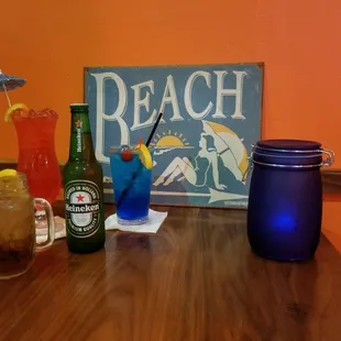 Handcrafted cocktails! All day drink specials at the bar!