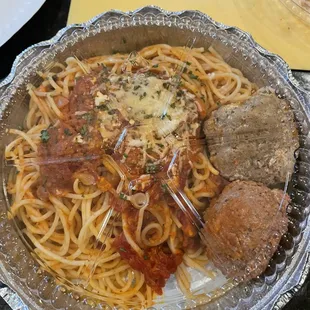 Spaghetti &amp; Meatballs