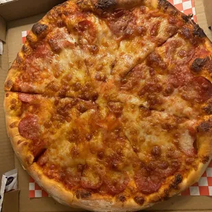 Pepperoni pizza