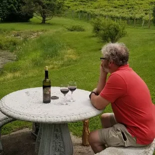 Bottle of amazing Norton wine.