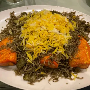 Salmon kabob
