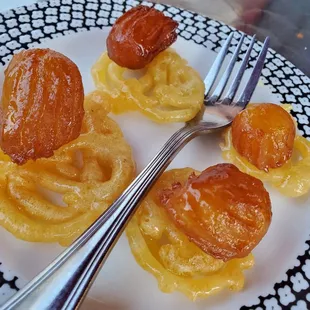 a plate of food