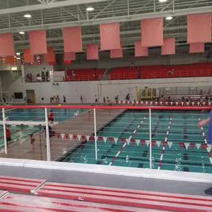 The natatorium.