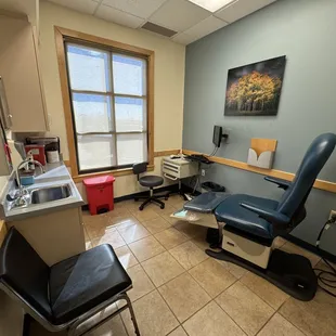 One of the exam rooms