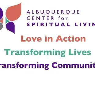 Love in Action, Transforming lives, Transforming communities