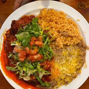 Carne Adovada Plate