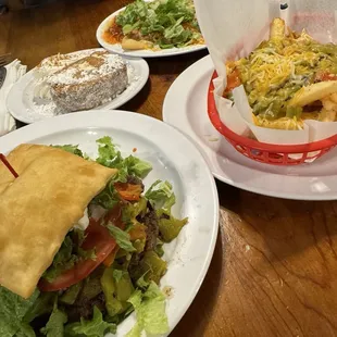 Green Chile Cheeseburger Green Chile Cheese Fries Indian Tacos, seasonal pumpkin roll