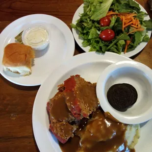 Meatloaf kids meal