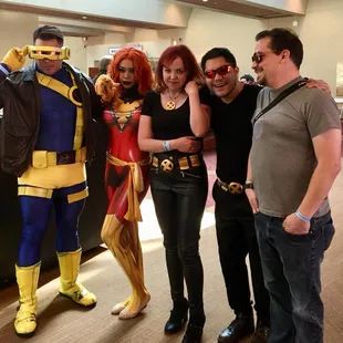 Me and my boyfriend having a good time at Comic Con in our homemade costumes.