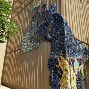 Wonderful art work at The Convention Center