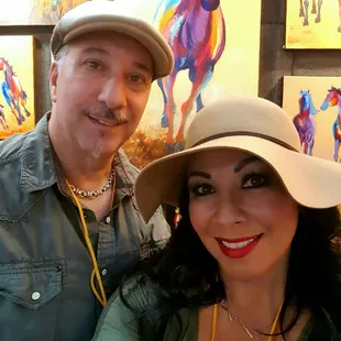 Horsing around at the Equestrian Cup with my Don Dolce