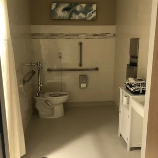 Private bathroom with shower