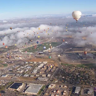 Albuquerque Balloon Fiesta http://www.aerogelicballooning.com/AlbuquerqueFestival.html