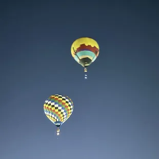 A few Dawn Patrol balloons