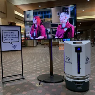 Love this robot that cleans on its own!