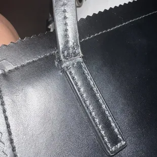 this is the handle that actually broke and was "repaired."