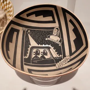 Diego Martin; Mayans from Mars; circa 1995; stone polished clay with mineral pigments