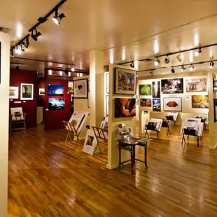 Interior of the gallery