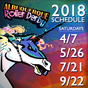 2018 Season Schedule!