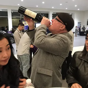 Winner winner, and wine with our chicken dinner!