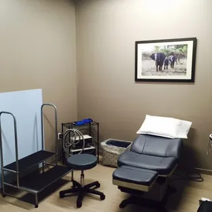 Exam room at Albuquerque Vein &amp; Laser Institute