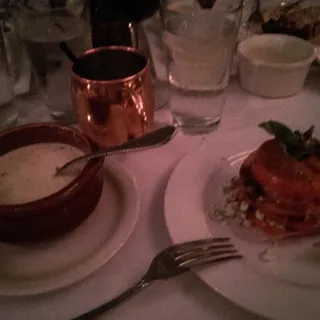 SWEET POTATO CLAM CHOWDER