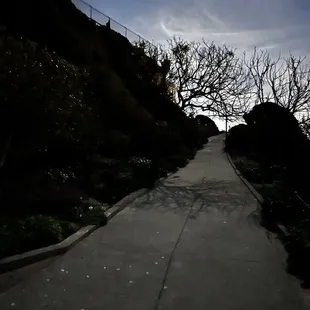 West side of the rock