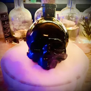 Our Corpse Reviver 2.1 features both Tequila and Mezcal in a mystical presentation!