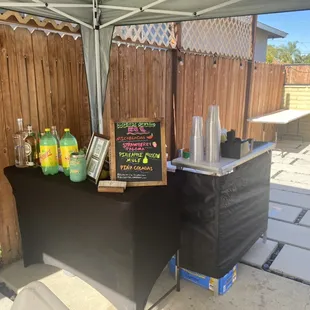 Bartending service