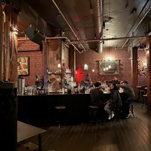 The bar