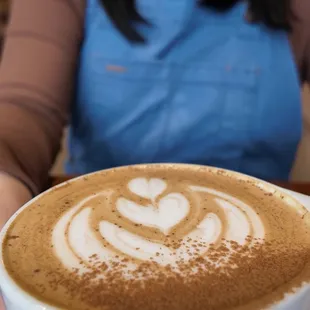 Honey cinnamon latte