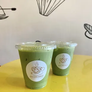 Iced Matcha Latte