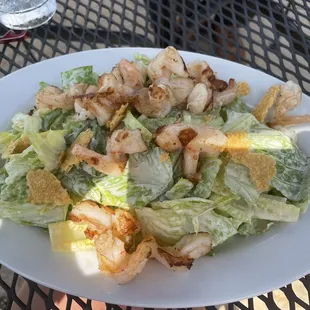 Ceasar add shrimp