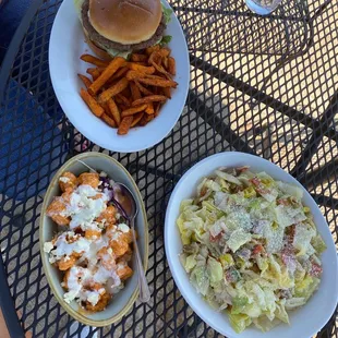 food, fish and chips