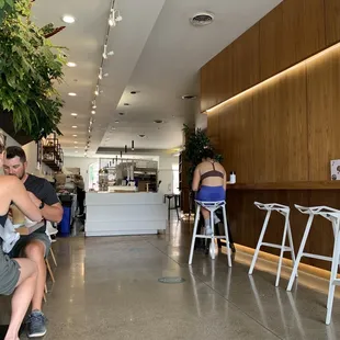 Inside