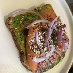 Lox Toast
