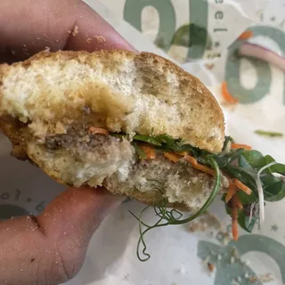 mushroom bahn mi