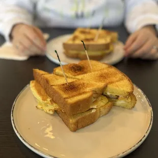 Belgian Sausage egg and cheese