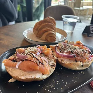 Smoked Lox Bagel