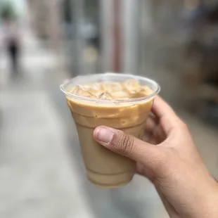 Iced Vanilla Cappuccino