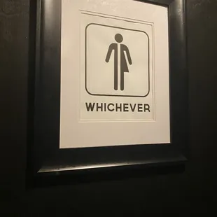 Whatever gender bathrooms