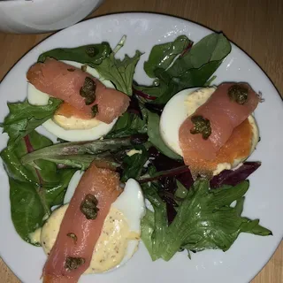 Truffle Deviled Eggs