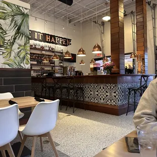 a man sitting at a table