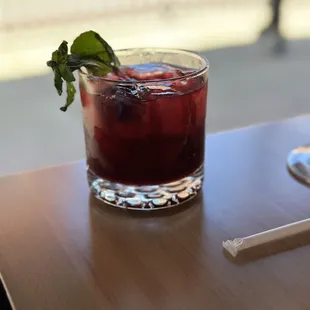 Minty Blackberry Smash