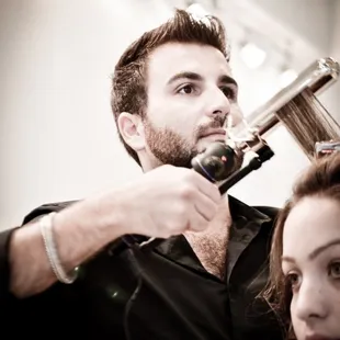 Styling for a fashion show