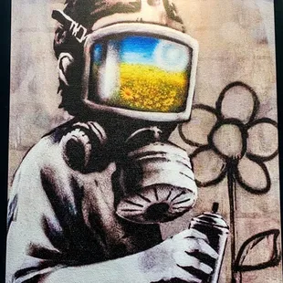 Abstract graffiti art paintings