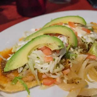 Huarache with Chorizo